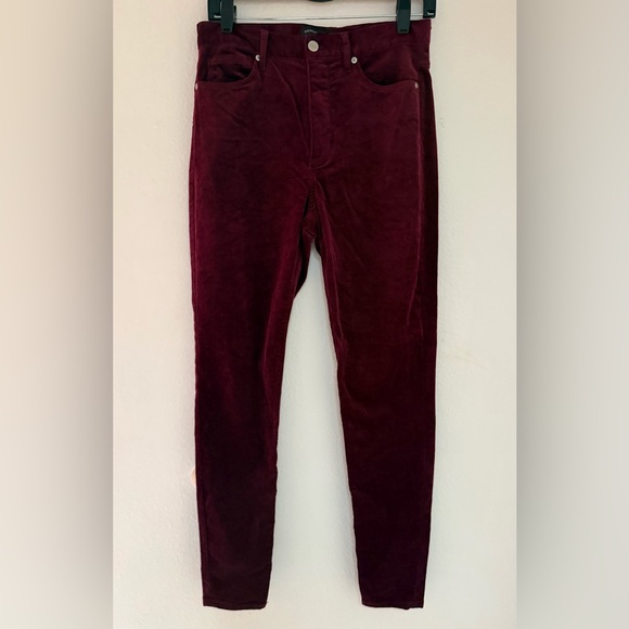 Banana Republic Pants - Banana Republic Deep Red Corduroy Trousers
